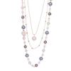 Exquisite Long Multilayer Pearl Sweater Chain Necklace Female Fashion Famous Long Necklace Jewelry Collier Femme Party