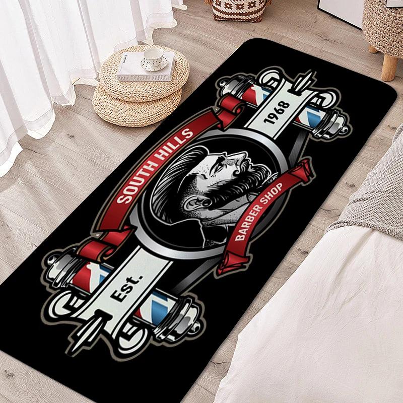 Badkamerkleed Kapsalon Slaapkamer Tapijten Woonkamer Op Maat Wasbaar Antislip Keukenmatten Flanel Zachte Deurmat Entree