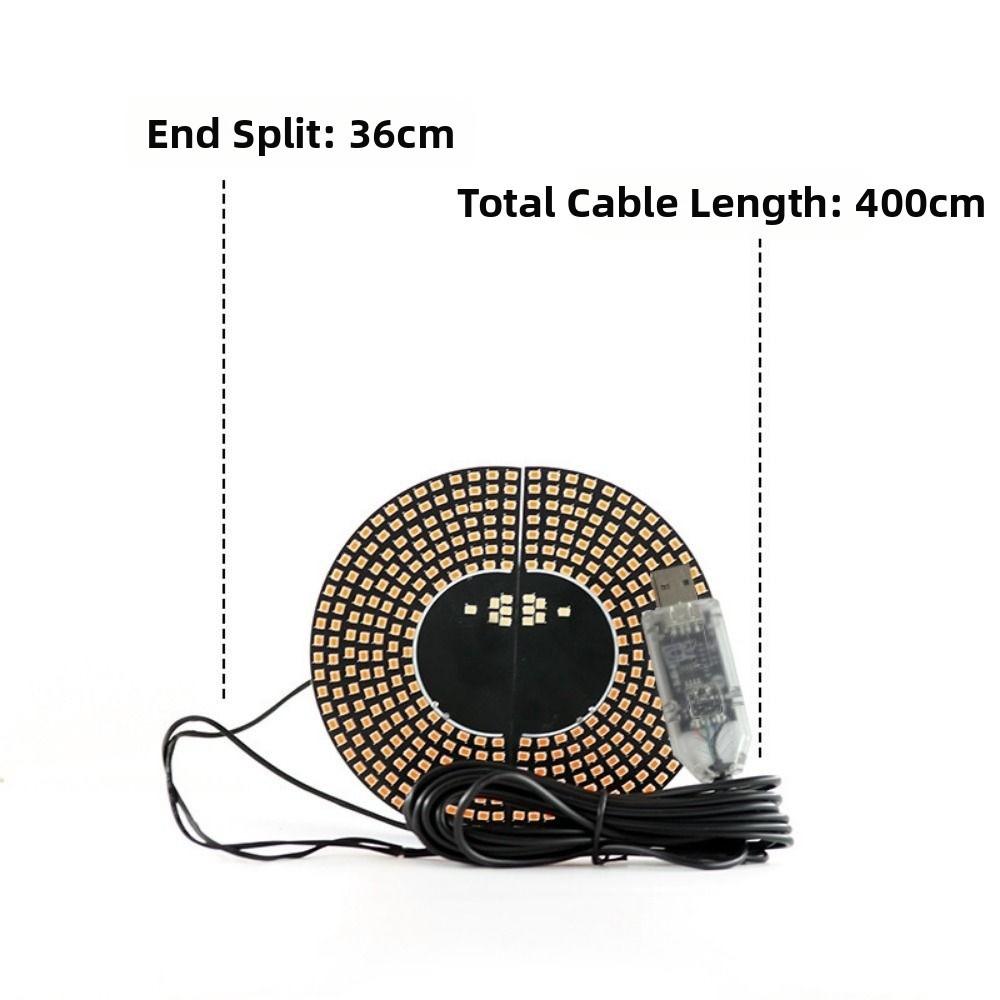 2PCS Universal Car Eyes Light Demon Eye Design Vehicle Signal Lights  Truck Accessories