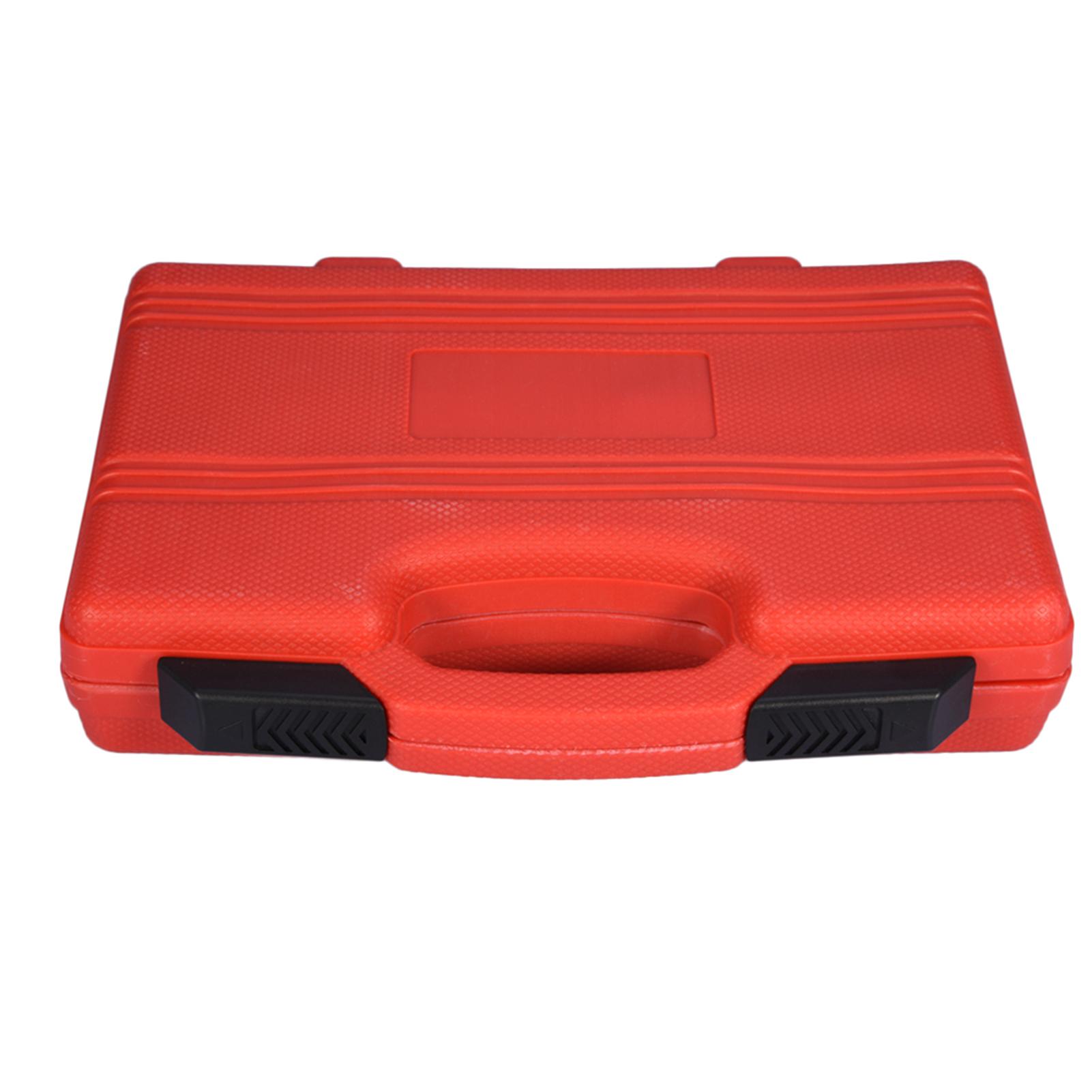 

17 шт. Набор резаков для седла дизельного инжектора, очиститель, средство для удаления нагара, универсальный набор инструментов для гаража автомобиля чёрный