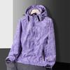 Mens Womens Lightweight Waterproof Windproof Hooded Outdoor Jacket Hiking Camping Cycling