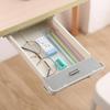 Under-Desk Hidden Drawer Organizer for Office Supplies