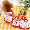 Soft Pet Clothes Fashion Cat Princess Skirt Pet Dresses Little Dog Strap  Autumn