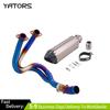 For Kawasaki Ninja 650 Z650 2012-2024 Header Exhaust Front Link Pipe Muffler Tip Exhaust Systems Exhausts Pipes