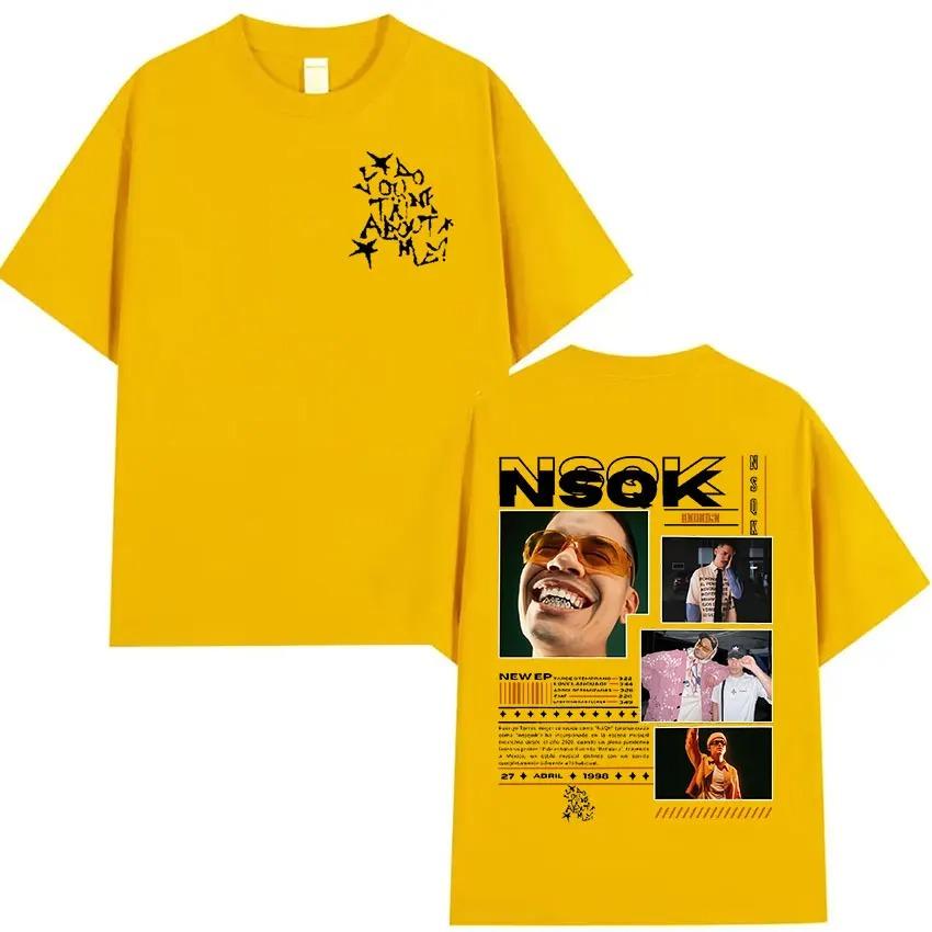 NSQK Suitable for all seasons New Model personality Clothes Couples Unisex Oversized T-shirt high quality hot product High-end Luxury