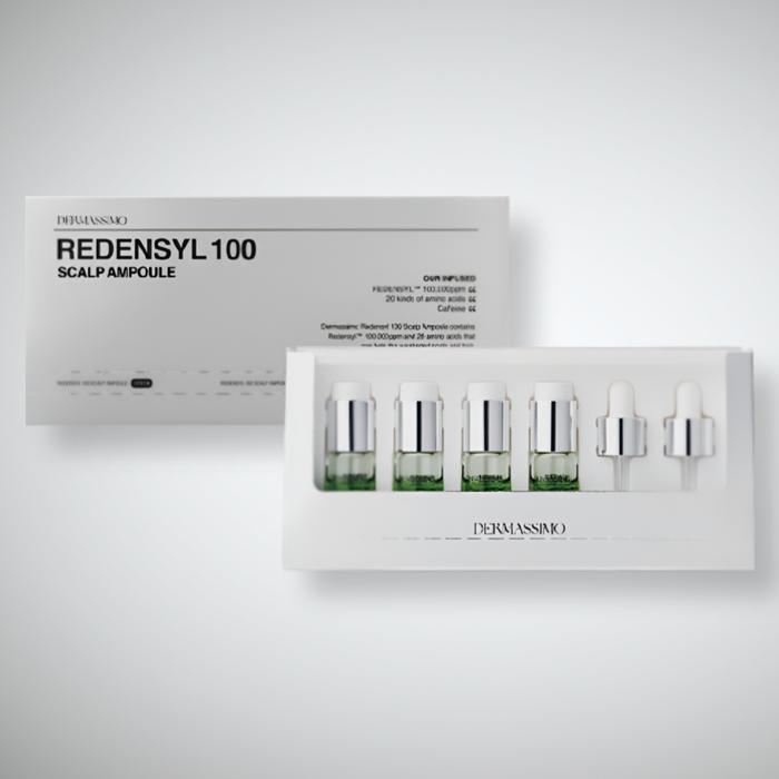 DERMASSIMO Redensil 100 Scalp Ampoule 10ml x 4 x 2 Droppers Jo Yoon-joo Scalp Care (33306199)