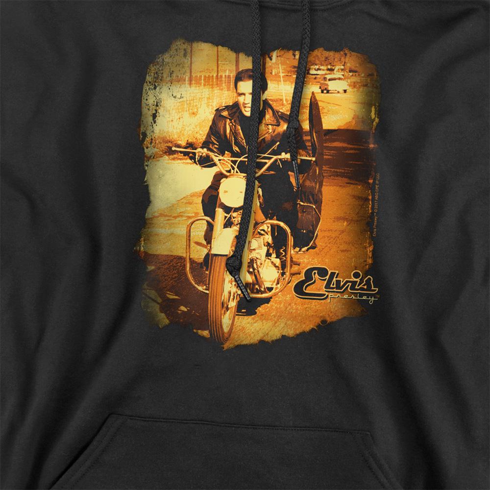 Elvis Presley Unisex Adult Hit The Road Hoodie