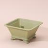 Imitation Purple Clay Flowerpots Durable Thick Bonsai Tray Pots Creative Plants Rack  Home