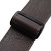 Leathers Suede Leather Guitar Dark Brown Levy's Strap,