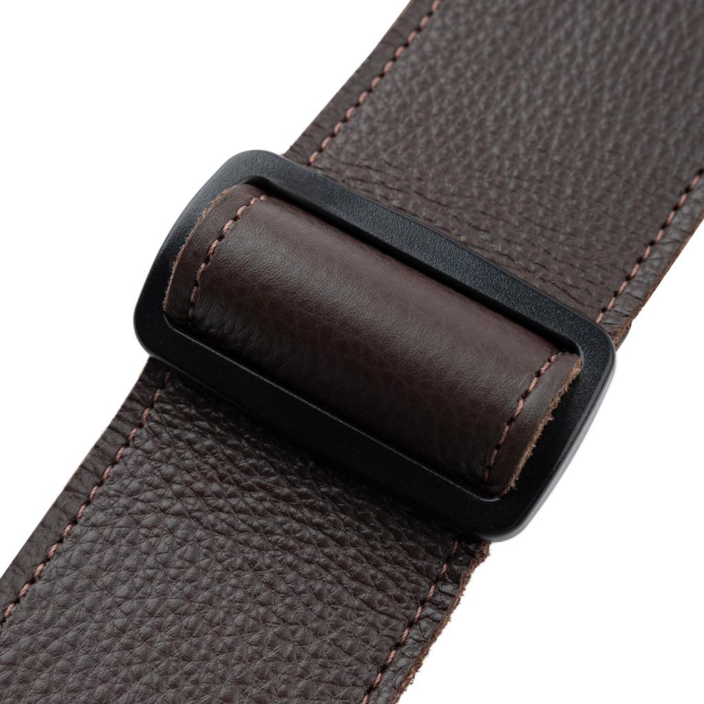 Leathers Suede Leather Guitar Dark Brown Levy's Strap,