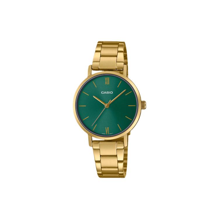 CASIO Women s Standard Series Green Watch LTP-VT02G-3A LTP-VT02G-3A Green Dial