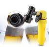 Portable Homebrew Keg Charger Handheld CO2 Injector Draft Beer Dispenser(Yellow)