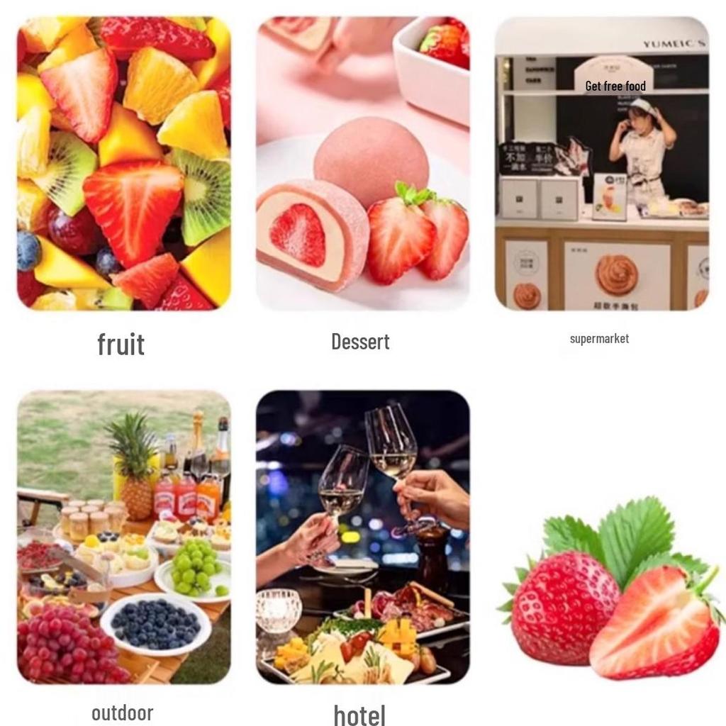 Newcomer Exclusive: 0.01 Free Shipping Disposable Fruit & Cake Forks - Household Safe