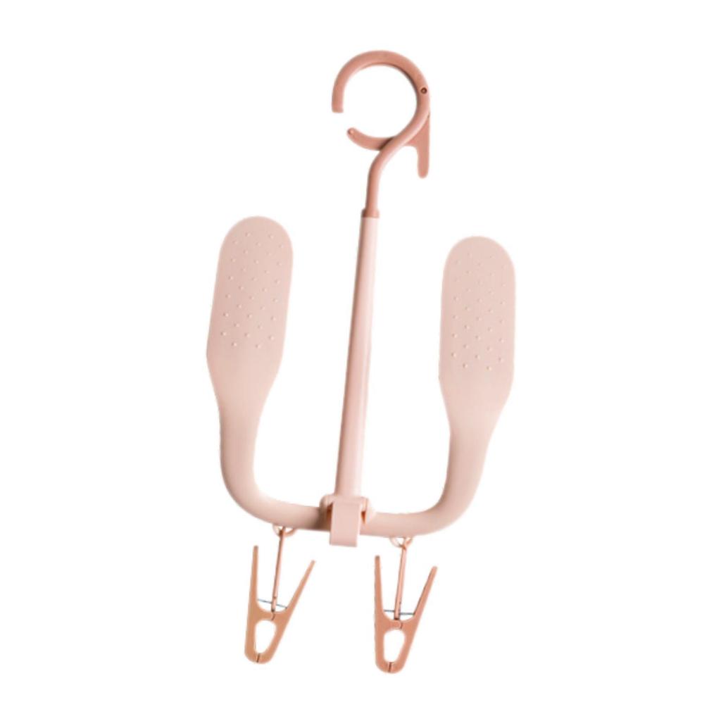 Shoe Drying Rack Shoe Hanging Hook 360° Rotatable Space Saving Multifunctional Shoes Hanger for Balcony Bathroom Bedroom Home