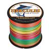 Hercules PE Fishing Line, 4-strand Braided, 15 Colors. High-strength, High-sensitivity, Durable, Versatile, and Non-stretch Fishing Line for Ajing and