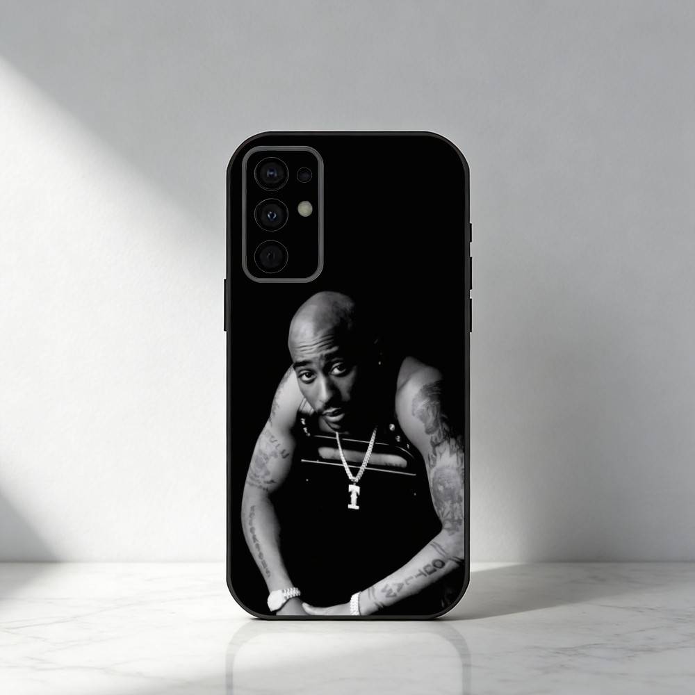 

Чехол для телефона Don 2PAC Tupac-c S-Shakur для Samsung S25, S24, S21, S22, S23, S20, Ultra, S26, Plus, Fe, Note, 5G Черная крышка Samsung S25Plus
