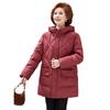 Yu Zhaolin Women's Mid-Length Hooded Padded Coat