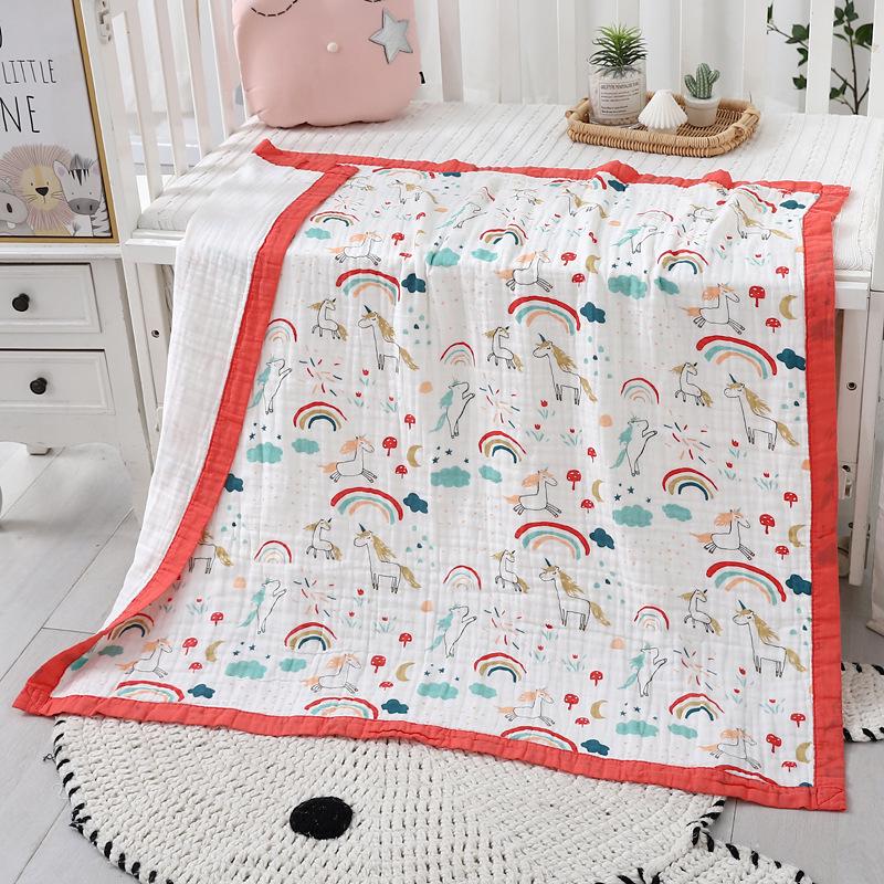 Soft Cartoon Baby Bath Towel: Pure Cotton, Skin-Friendly, All-Season, Universal Fit