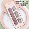 Nails Art Sticker Waterproof Gels Nail Strips Japanese Style Nail Polish Sticker Nail Wraps Nails Art Decorations