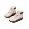 Popular Platform High-top Shoes Women's Models 2025 Autumn and Winter New Versatile Retro Women's Shoes Velvet Sports and Leisure Shoes