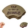 Tap To Bubble Clicker Fidget Toy Anxiety Stress Relief 3D Printed Clicker Portable Tactile Stimulation Decompression Click Button Toy