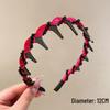 Luxury Women's Fluffy Rhinestone High Crown Headband for Face Washing (2025 Edition)