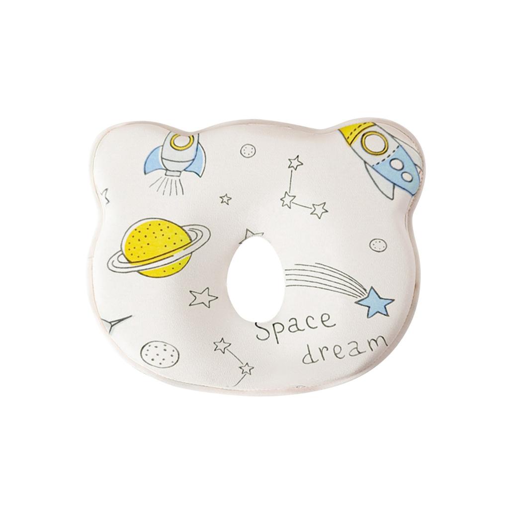 Baby Pillow Type A Memory Foam Baby Sleeping Shaping Pillow, All-cotton Anti-bias Pillow Core To Correct Head Shape Correction Pillow