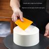 Baking Enthusiasts Fondant Smoothers Durable Dough Cutter and Scrapers Tool for Home and Professional Cook