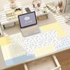 Fruit Plaid Strawberry Pink Girl Mouse Pad Anti Slip Rubber Edge Locked Thickened Laptop Gaming Desk Mat