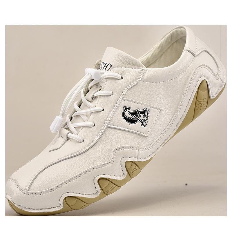 

Большие размеры обуви Мужская натуральная кожа Повседневная мужская обувь Дышащая версия Модная обувь Универсальная воловья кожаная обувь Мужская обувь Octopus 45