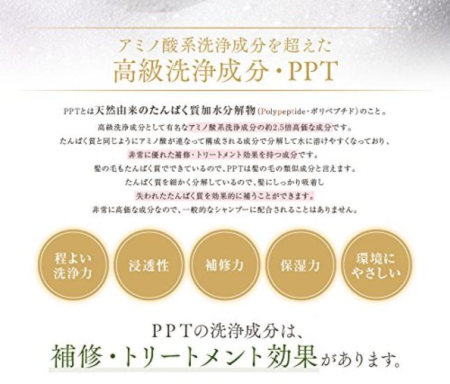 PPT Kollagen Seide Shampoo 400ml für trockene bis normale Haut & (befeuchtend)