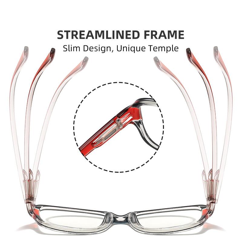 Photochromic Multifocal Reading Glasses Ultra Light High-Definition Uv Protective Presbyopia Eyewear Anti Blue Light Eyeglasses