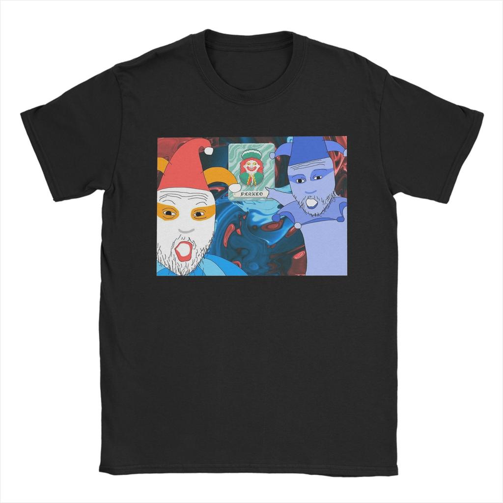 Vintage Balatro Jokers Playing Card T-Shirt Men Round Neck Short Sleeve Top Tee  Cotton Summer TopsTops