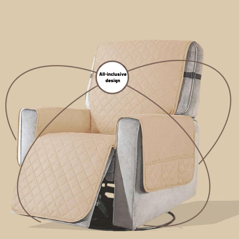 Waterproof 1 Seater Recliner Sofa Cover Washable Sofa Mat Durable Armchair Cover  Living Room
