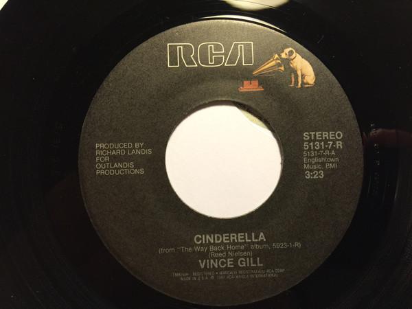 

7inch Record VINCE GILL - Cinderella 51317R RCA 1987 US Folk Used