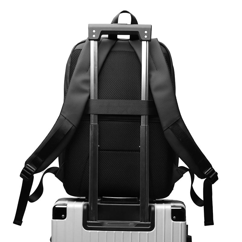 Stylish Men's Business Backpack Slim Laptop Backpack for Office & Travel