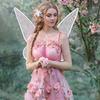 Butterfly Angel Princess Wings Costume - Sparkle Cosplay Props for Women Girls Halloween Party Favor Dress Up