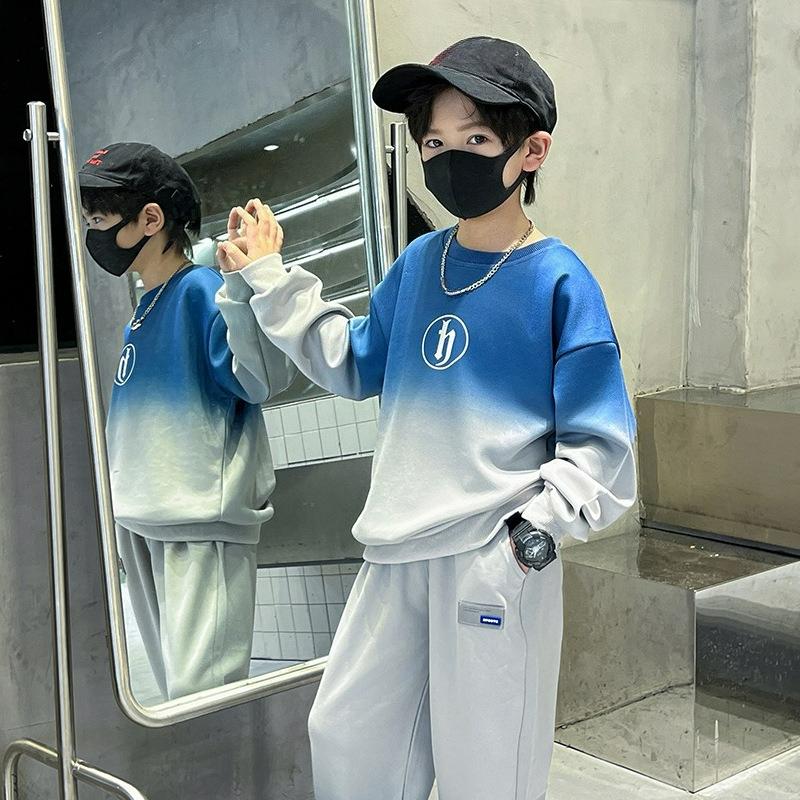 Boys  Spring and Autumn Suits, Big Children s Spring Clothes, Western Style Boys, Autumn Fashionable Leisure Sports Trend 120