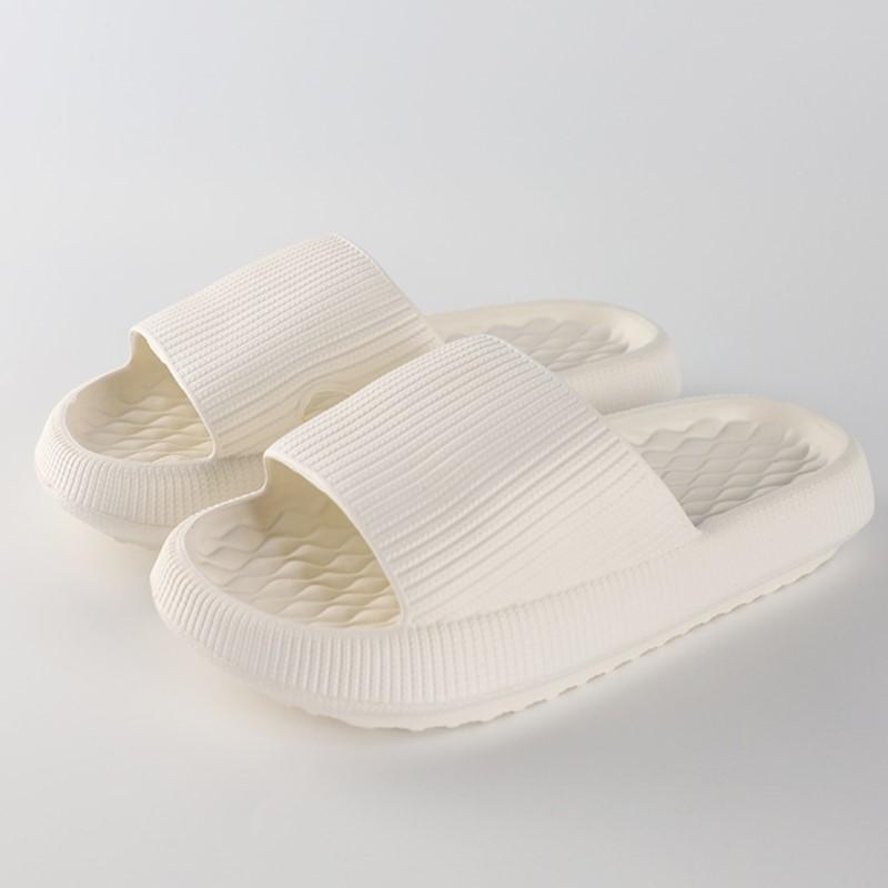 Fashion Crestar Women Summer Slippers Indoor Thick Sole Non-slip Bathroom Slides Comfort Soft Sole EVA Sandals Lady Beach Platform Shoes