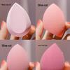 Non-Absorbing, Super Soft Makeup Sponge - Colorful Puff with Cut Surface for Liquid Foundation