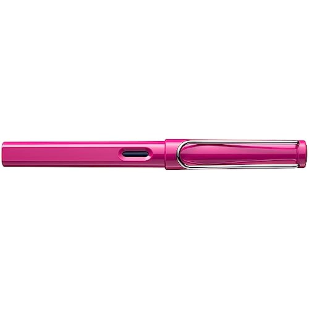 Lamy (Ramy) Safari Fountain Pen Pink Medium Nib (L13PKM)