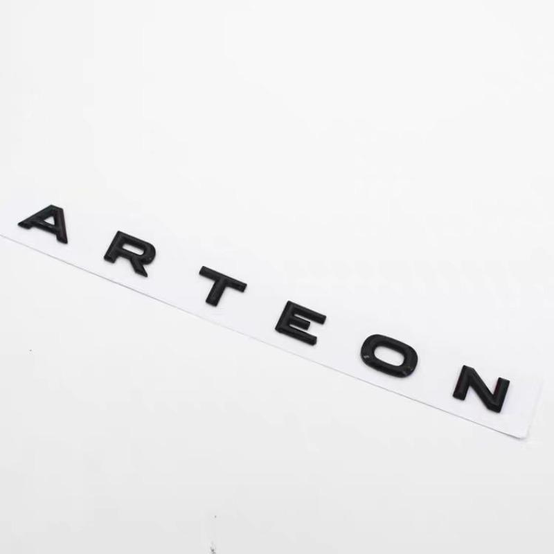 Rear Trunk Emblems ARTEON Letter Badges and Displacement Stickers