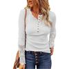 Ladies Casual Solid Color  Strip Solid Color Slim Fit Round Neck Stitching Lace Sleeve T-Shirt