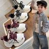 Spring 2026 Korean Style Kids' Trendy Shoes: Lightweight, Comfortable Sports Running Sneakers for Boys & Girls.