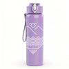 1PC Blank Distressed White Minimalist Print 750ml Portable Sports Water Bottle Leakproof Gym Outdoor Travel Drink Cup