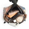 Vintage Contrast Color Bag Middle-Aged and Elderly Mother's Bag Mobile Phone Coin Purse Women's Crossbody Bag