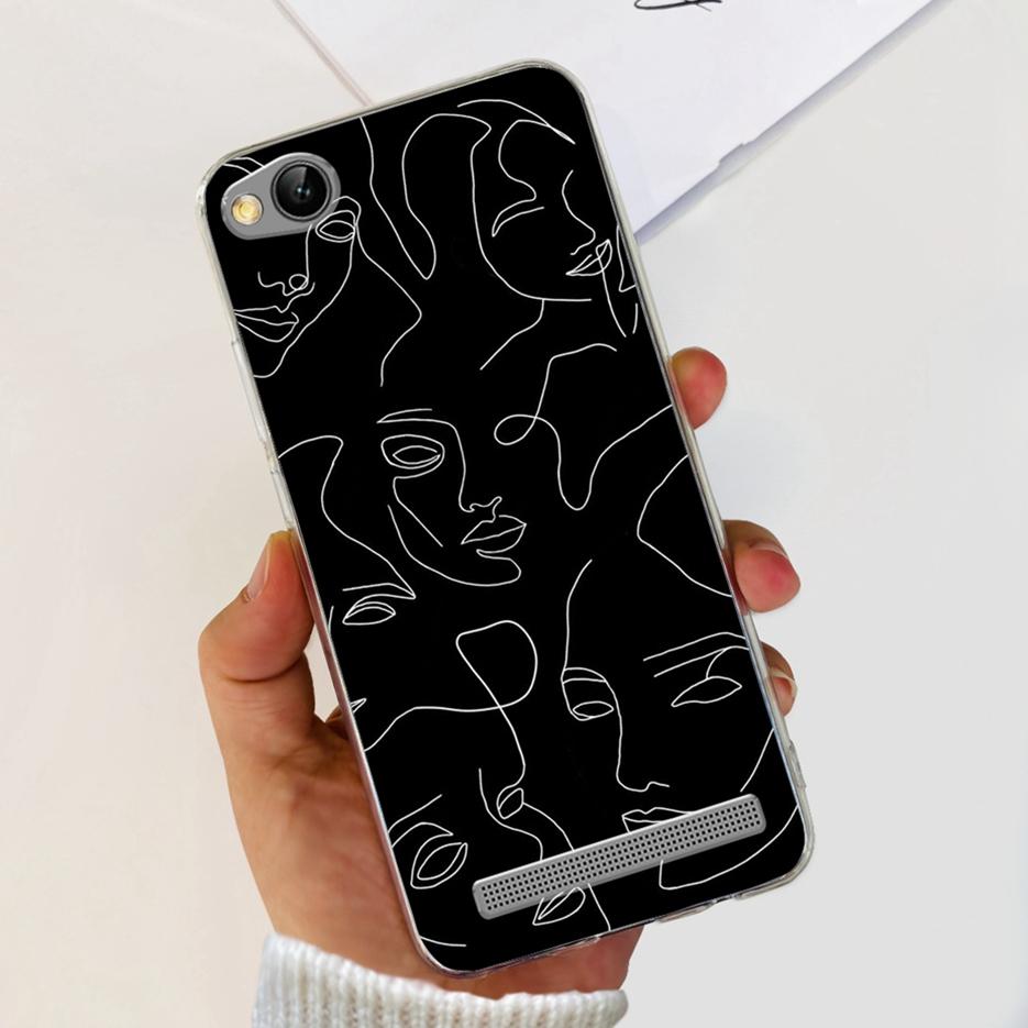 For Xiaomi Redmi 5A Case Redmi 4A Stylish Painted Cover Soft Slim Phone Case For Xiaomi Redmi 4A 5A Redmi5A Back Cover TPU Funda