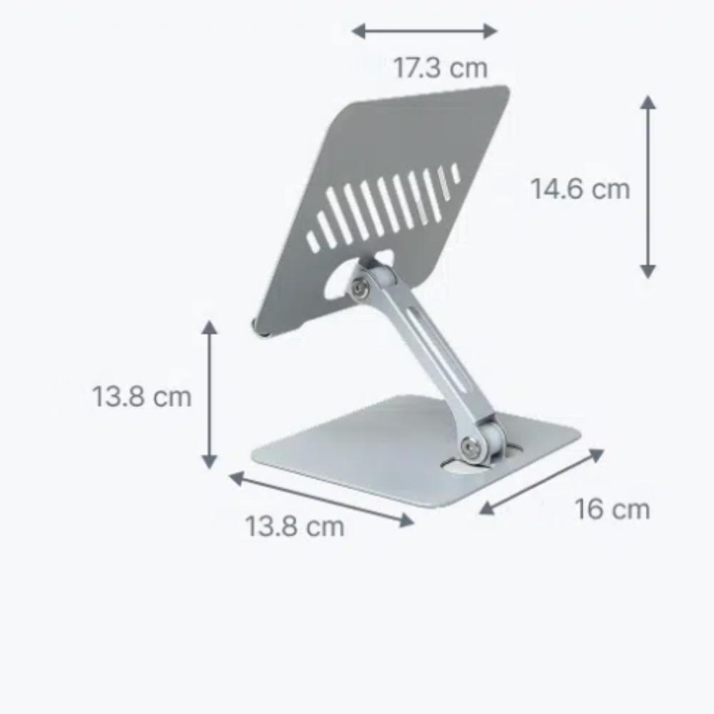 Steel Tablet Stand Wide 17.3 X 14.6 Cm