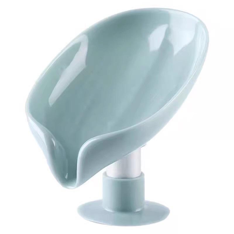 Suction Cup Wall-Mounted Soap Rack: Punch-Free, Creative Drain Design, No Water Accumulation, Home Storage Solution
