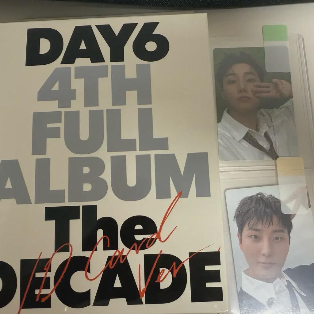 Day6 The Decade Id Card Young K Full Full Set